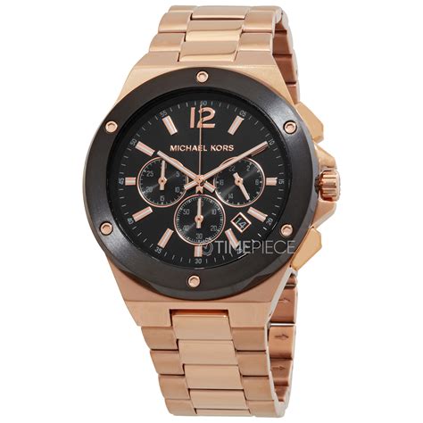 Michael Kors Sport Chronograph Quartz Black Dial 